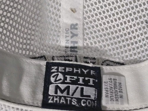 Pitt University Panthers Unisex Mesh Embroidered Hat Zephyr Z-Fit Size M/L - Picture 8 of 8