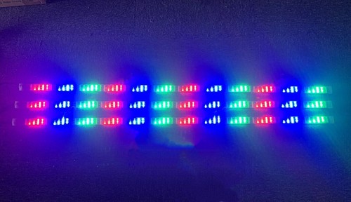 3PCS 4FT LED Quad Row Strip CHASING For Slingshot 15.5'' Wheel Lights APP+Remote - Picture 4 of 15