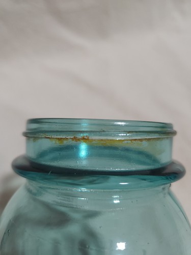 Rare Vintage Blue Ball Quart Perfect Mason Jar With Modern Lid - Picture 5 of 6