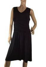 🌻TARGET SIZE 16 BLACK GATHERED WAIST HALTER DRESS NWT