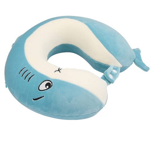 Memory Foam Cute Cartoon Headrest & Neck Travel Pillow for Kids Boys&Girls,Teens - Picture 2 of 33