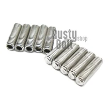 M3 x 10mm, Socket Set Screw Flat Point, A2 304 18-8 Stainless Steel