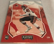 2021 Panini Playoff Football Greg Newsome II Cleveland Browns rookie #251