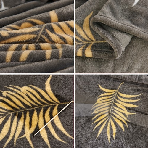 Soft Warm Micro Plush Flannel Blanket Fleece Throw Rug Sofa Couch Cover Bedding - Picture 31 of 52