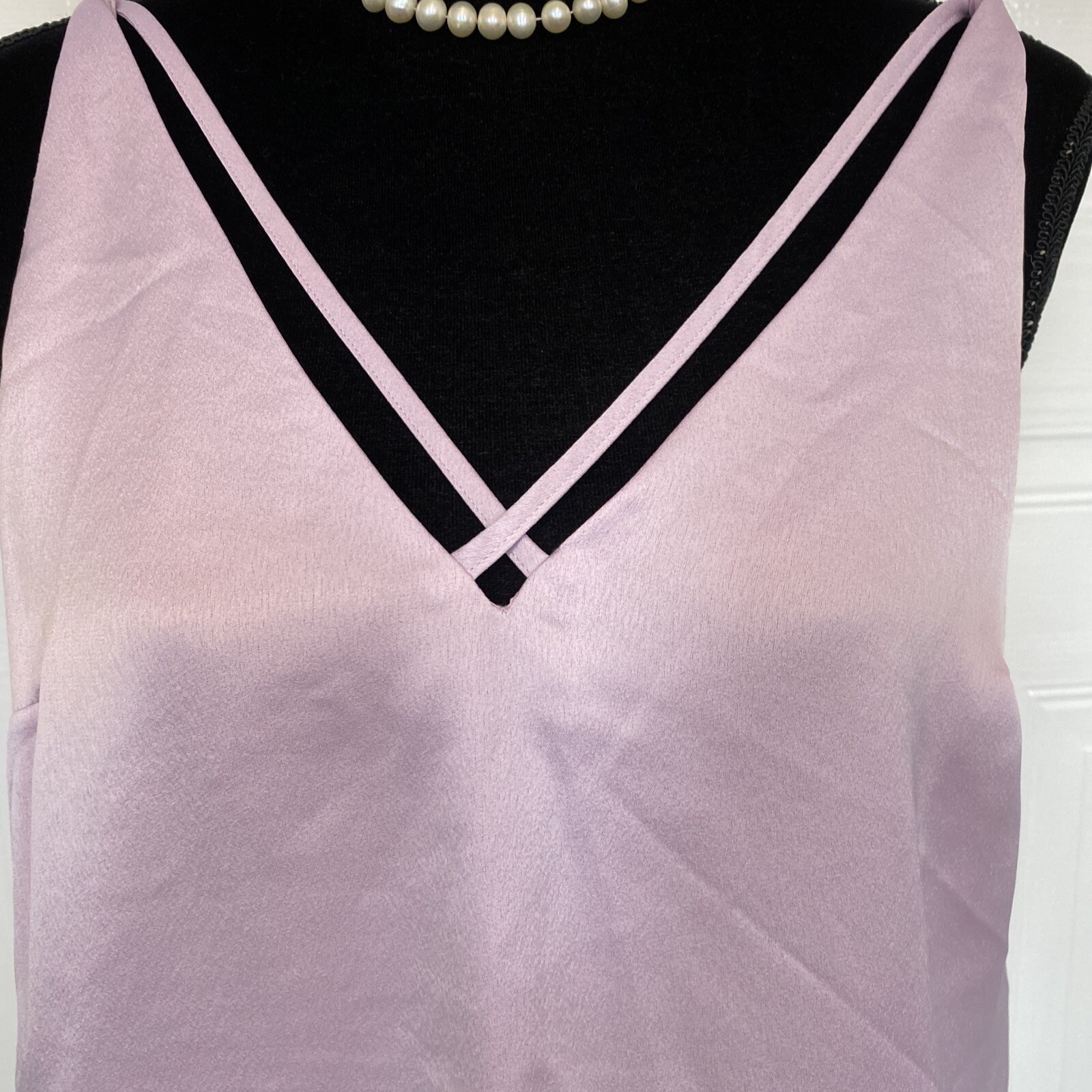 River Island Lilac Cami Top Size 10 New With Tag RRP£ 18 image 2