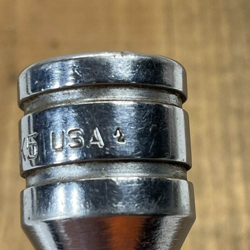 Snap-On SXK5 Chrome 5" Knurled Socket Extension Bar 1/2"dr USA - Picture 8 of 12