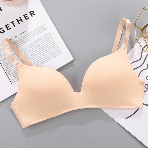 Women Seamless Soft Bra Lingerie Push Up Bra Wireless Padded Underwear Bralette1 - Picture 18 of 36