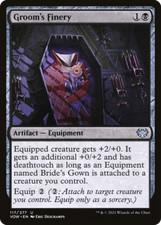 x4 Groom's Finery VOW MTG 117/277 UNCOMMON M/NM 4x
