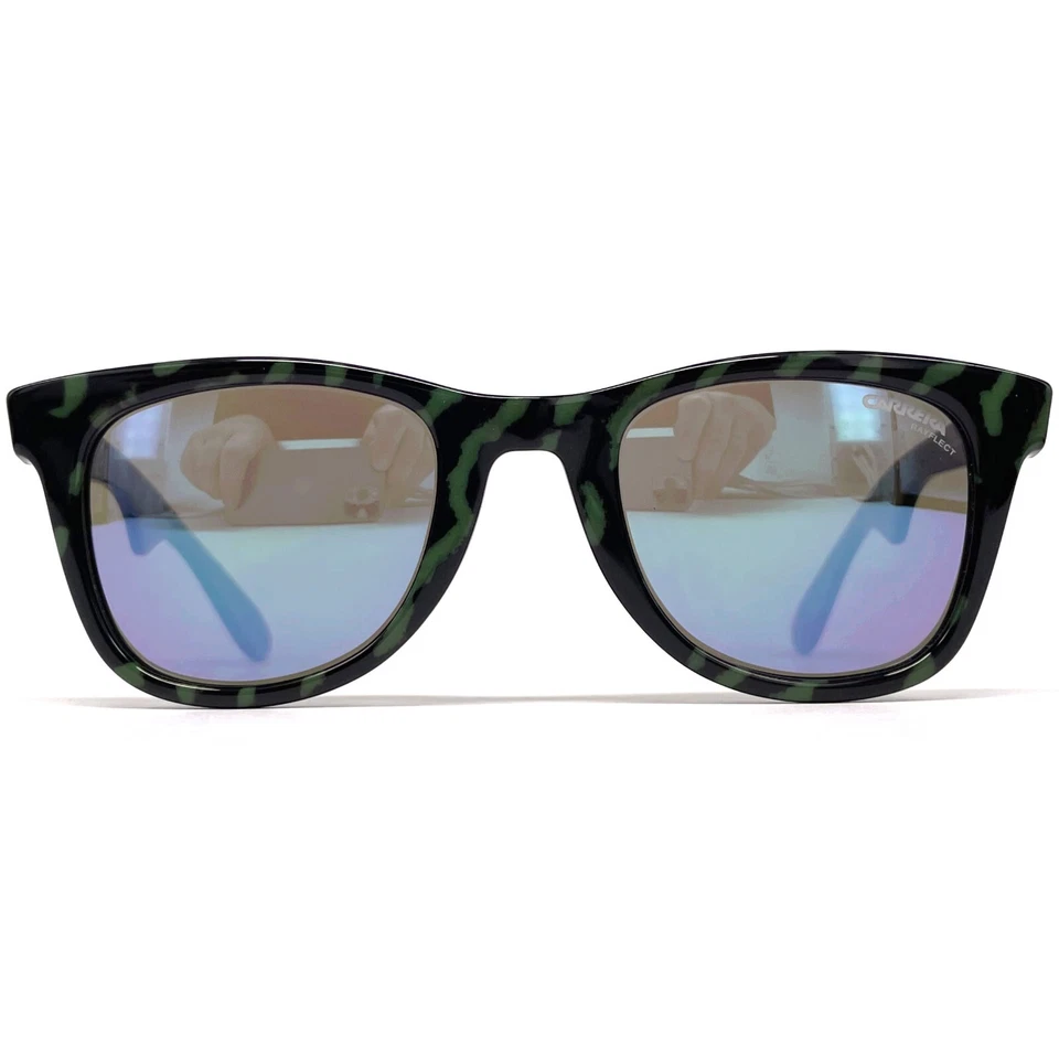 NOS vintage CARRERA 5447 "Rayflect" sunglasses - 1980's Austria - Black / Green - Bild 4 von 4