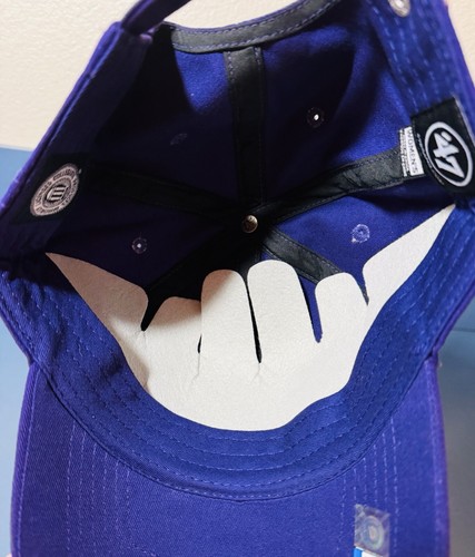 NWT Womens TCU Horned Frogs Baseball Cap Sparkle Hat Purple Bling Sequins - Picture 9 of 9