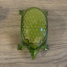 2010 Koziol Germany Pinkeye Design Green Hedgehog Cheese Grater. RARE! Excellent