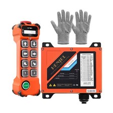 2 Dual Speed 12-65V 8 Channel Industrial Wireless Crane Remote Control for Ov...