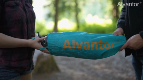 Alvantor Tenda da Campeggio 4Persone Easy Pop Up Tenda con 2 Porte - UPF50+ Impermeabile - Video 1 di 1