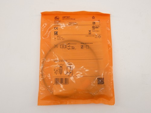 Ifm Electronic O6T301 06T-FPKG/0,30m/US Diffuse Reflection Sensor - NEW Surplus! - Picture 2 of 10