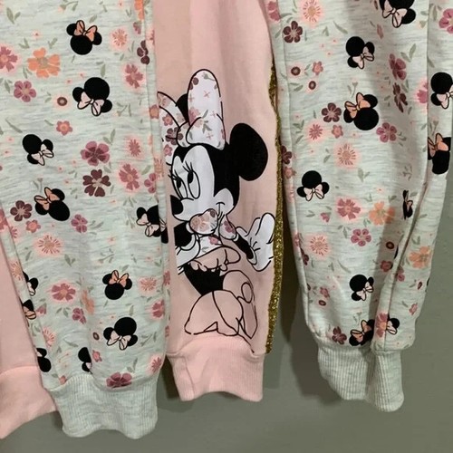 Disney Junior Minnie Mouse Girls 2 Pack Joggers Size 12 NWT - Picture 4 of 7