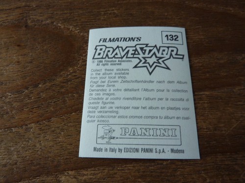 Pegatinas Panini Bravestarr de 1986 - ¡En muy buen estado! - ¡Elige tus pegatinas! - Imagen 12 de 24