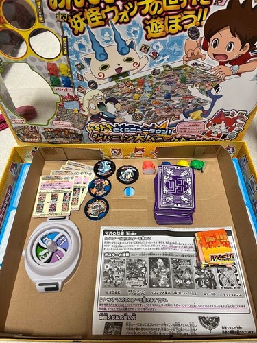 DX Yo-kai Watch Goods Lotti Pad Giochi da Tavolo Medaglie Yokai BANDAI dal Giappone - Foto 13 di 13