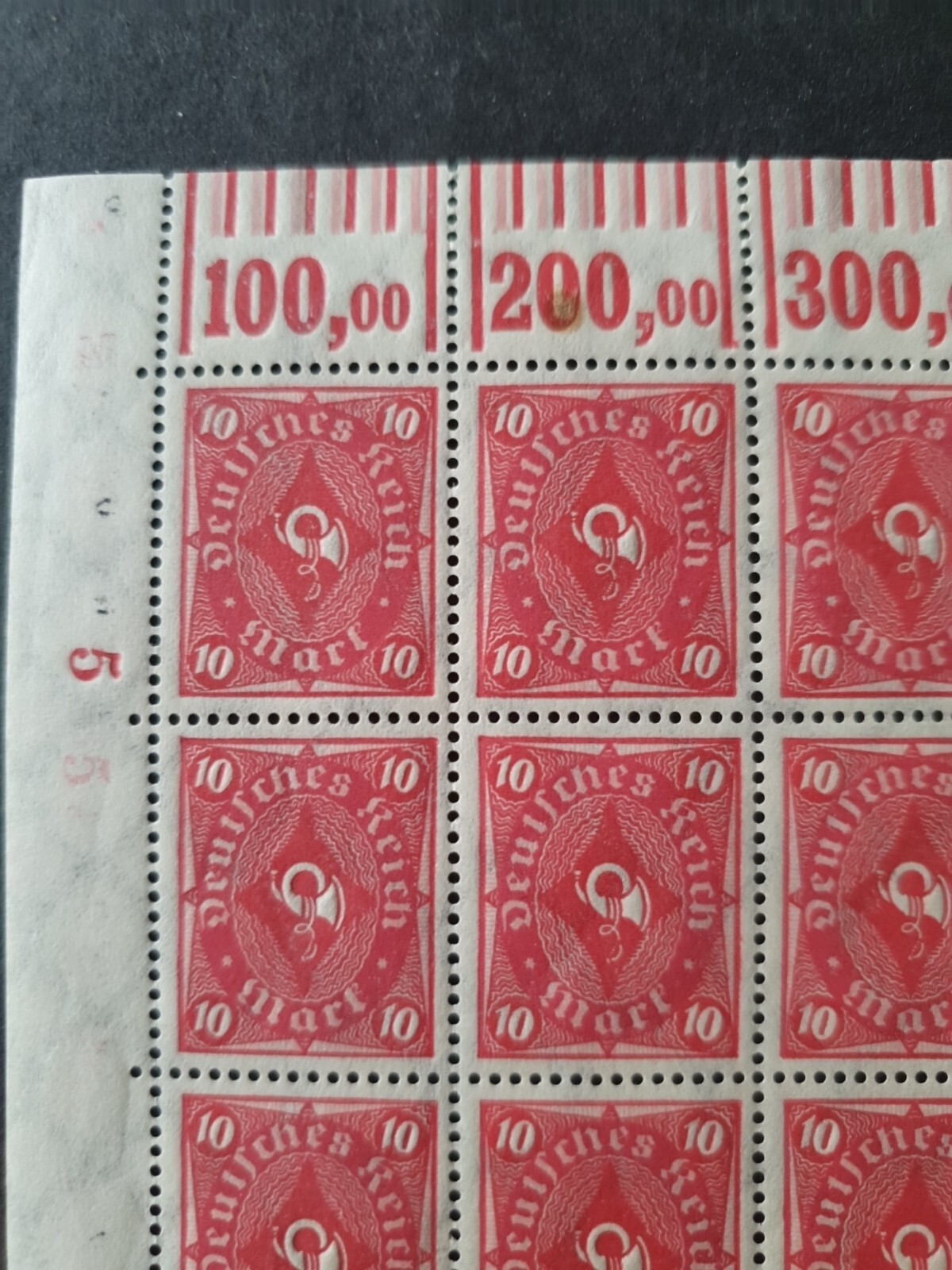 German Reich Full Stamps Sheet Mnh - Photo 2 sur 7