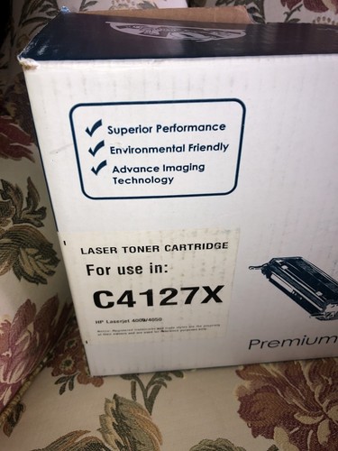 Laser Toner Cartridge C4127X FACTORY SEALED Open Box - Picture 7 of 11