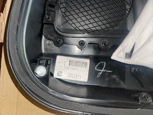 Panel Door Trim Upper - Ford Edge (KT4Z-5827411-DD) Black With Red Stitching - Picture 7 of 8