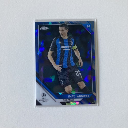2021 Topps Chrome Sapphire UEFA Champions League Hans Vanaken #17 card