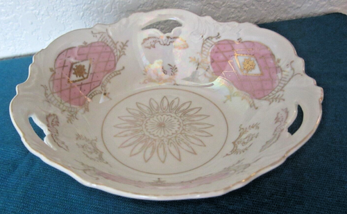 Vintage Opalescent Decorative Bowl - Picture 2 of 7