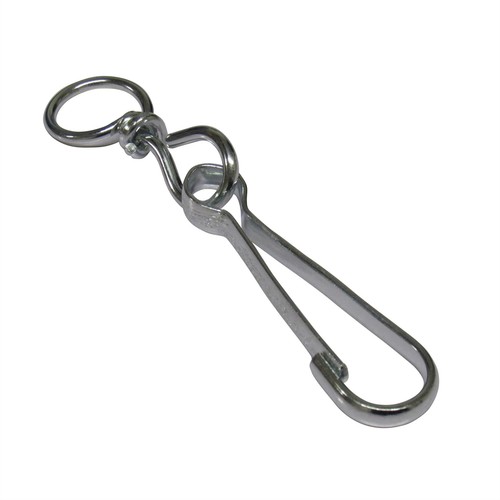 Verzinkte Simplex Drehhaken 25 mm - 80 mm x10 (Hundeclip Schlüsselband Sprengring) - Bild 6 von 12