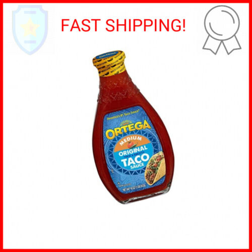 Ortega Original Taco Sauce, Medium, 16 Ounce