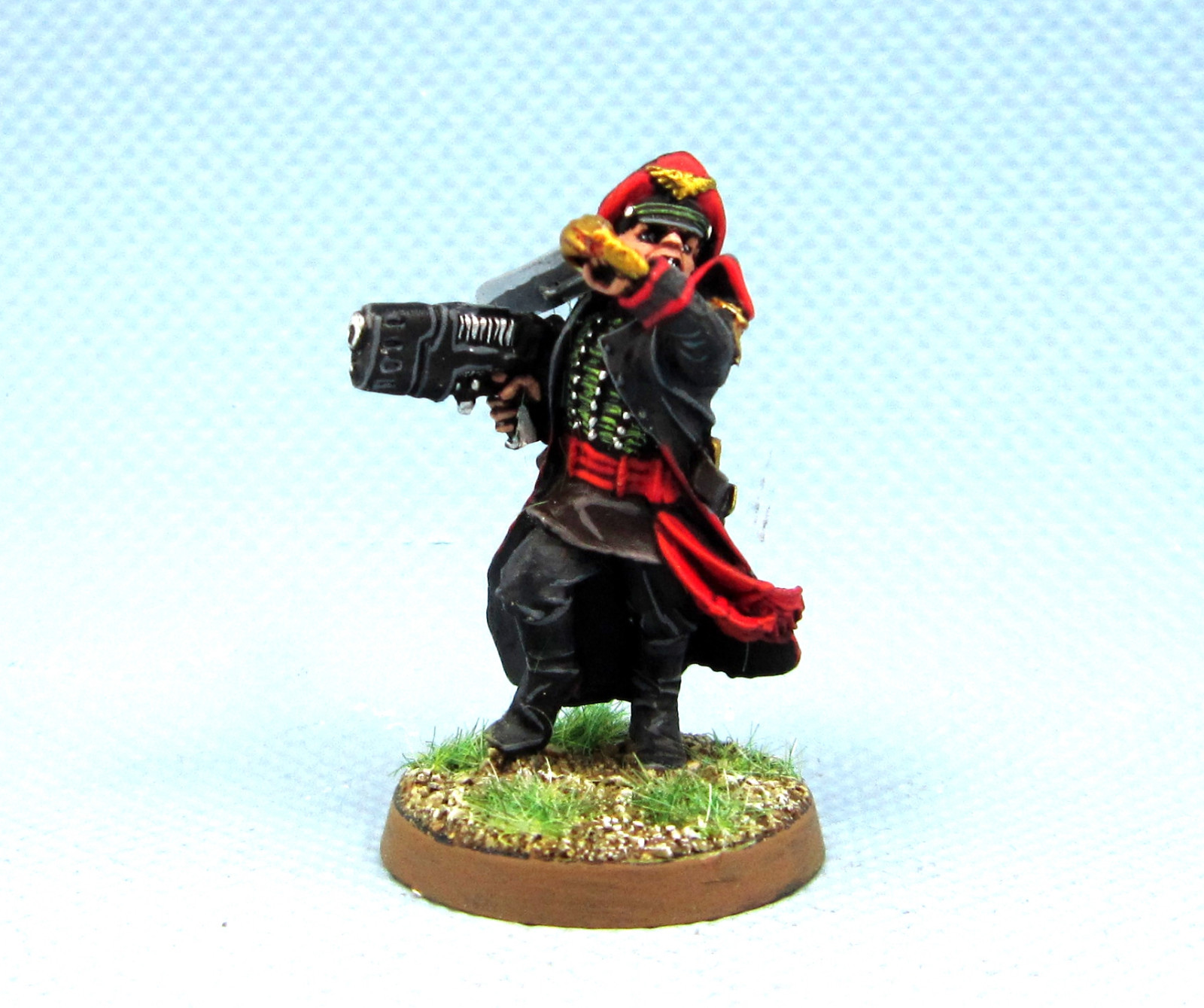 25mm Warhammer 40K WGS painted Imperial Guard Commissar with energia Pistol IG026 trova il tuo preferito qui 25mm Warhammer 40K WGS painted Imperial Guard Commissar with energia energia energia Pistol IG026 alta qualità generale