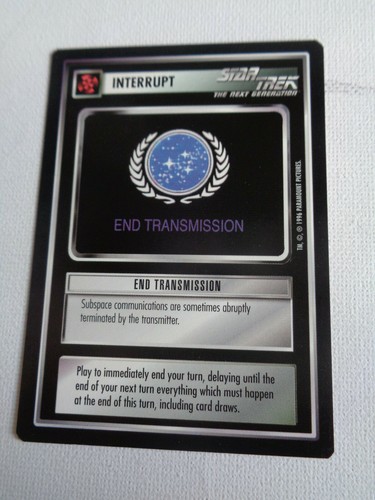 Star Trek The Next Generation CCG Q Continuum Individual Card - Picture 33 of 118
