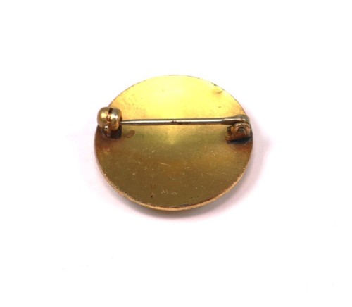 1923-41 Volunteer Nurse's Aide Red Cross Enamel Brass Pin - Picture 2 of 3