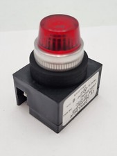 C3Controls 22FVL24LR LED Red Pilot Light Indicator 22MM 24 Volt AC/DC 3 Watts