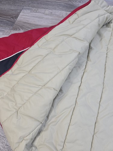 Small 8/10 Vintage NAUTICA Boys Puffer Jacket Coat Classic Red White Blue - Picture 11 of 16