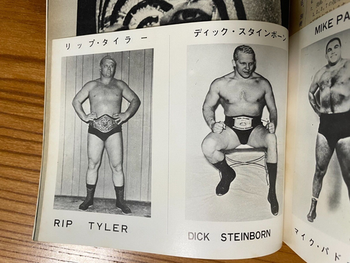 1972 Japan Magazine Gong- Uncut Wrestler Card No. 25, Postcard - Dory Funk Jr. - Picture 6 of 14