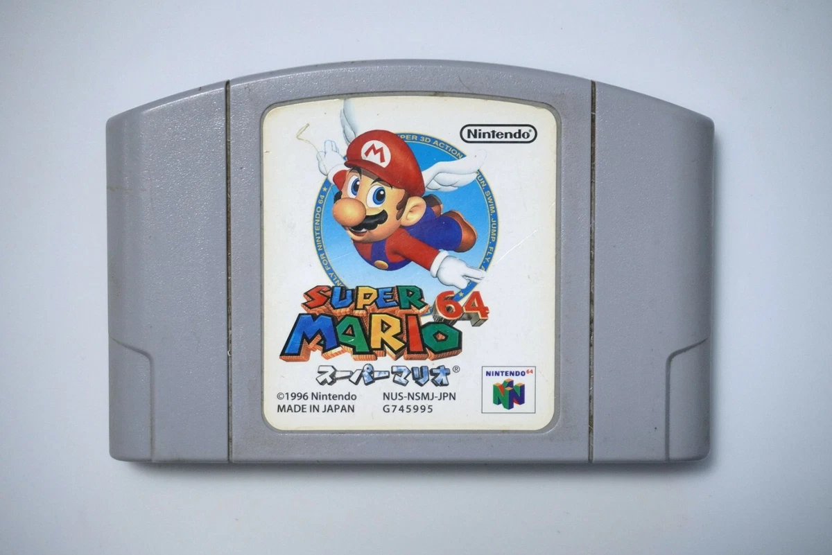 Nintendo 64 Super Mario 64 Japan N64 game US Seller