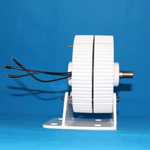 Generador 300W 400W 12V 24V 48V Sin Engranajes Imán Permanente Alternadores de CA - Imagen 3 de 7