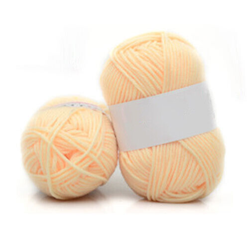 25 g coton bambou doux crochet fil à tricoter bébé tricot laine fil 42 couleurs - Photo 39/53