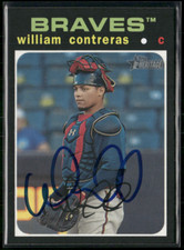 William Contreras Signed 2020 Heritage Minors IP Auto #139