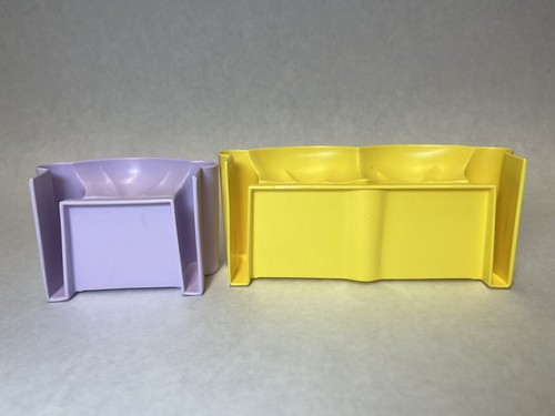 Vintage G1 My Little Pony Paradise Estate Furniture Replacement Couch Bed Chair - Picture 6 of 24