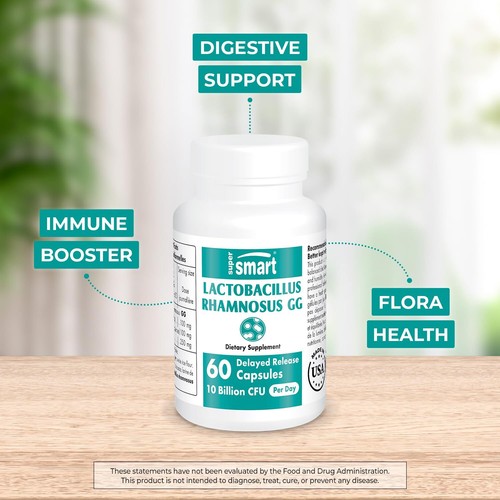- Lactobacillus Rhamnosus GG 10 Billion CFU per Day (LGG Probiotic with Inuli... - Picture 2 of 7
