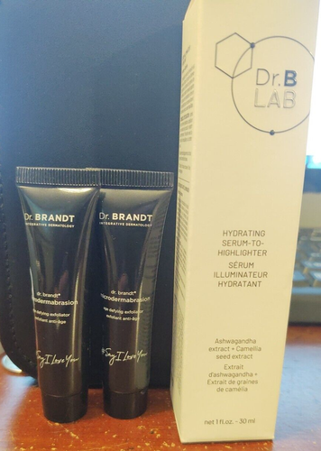 DR. B LAB FEUCHTIGKEITSSPENDENDES SERUM ZUM HIGHLIGHTER + 2 Mikrodermabsion alterstrotzendes Peeling - Bild 2 von 4