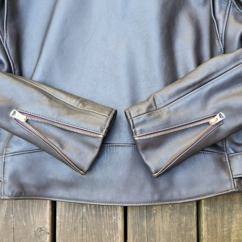 Schott NYC Perfecto 618 Motorradjacke Größe XL braun Made in USA 970 $ 2X getragen - Bild 17 von 22