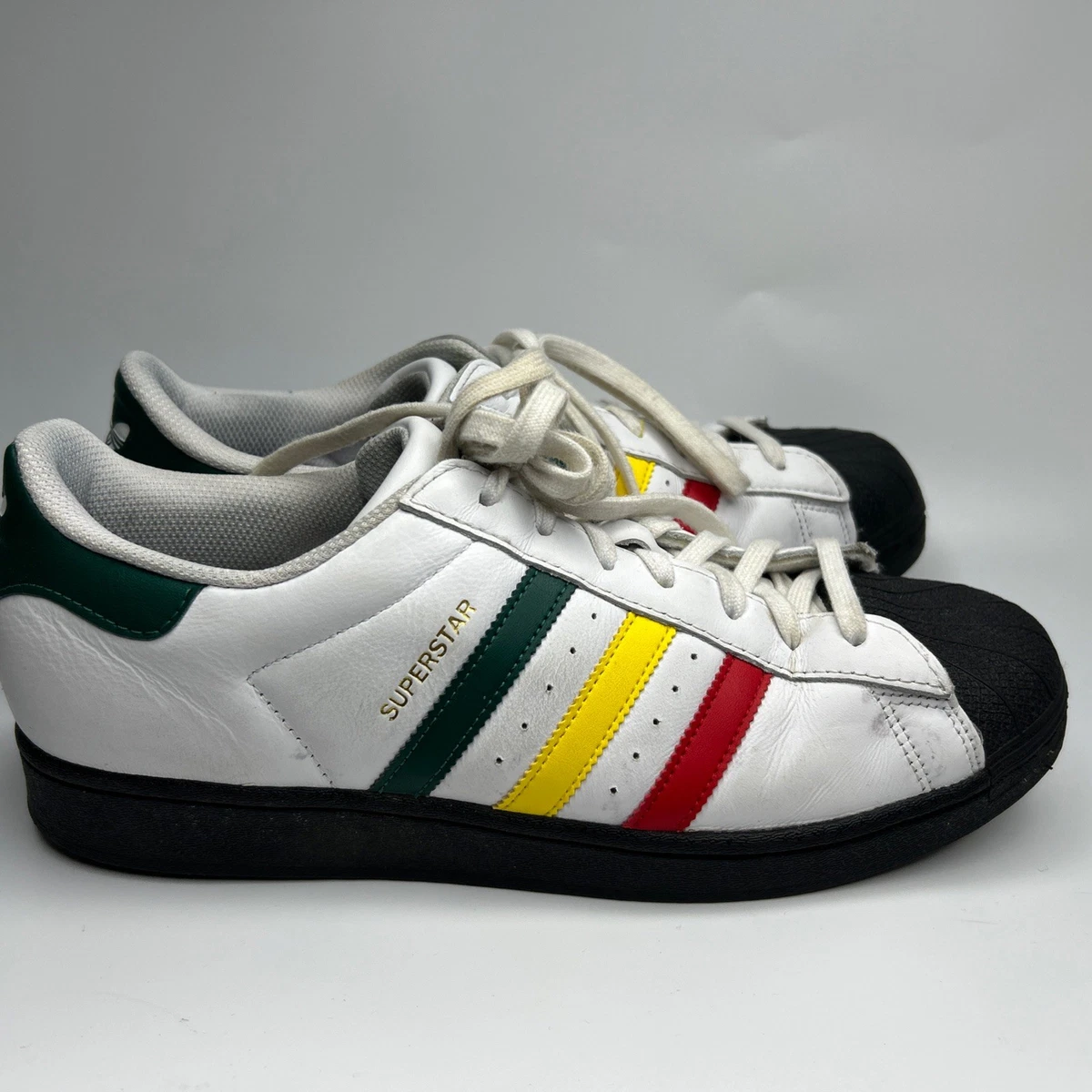 adidas gazelle silver green womens Superstar II White Patent Leather – WOODstack main image 0