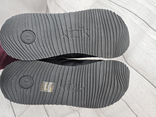 Kizik Black Milan Comfortable Breathable Woven Blackout Sneakers Men's 13 - Picture 9 of 10