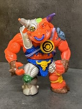 GROUND CHUCK Teenage Mutant Ninja Turtles 1991 Vintage TMNT Action Figure READ
