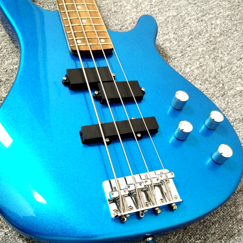 E-Bass 4/4 in blau-metallc Farbe - Bild 13 von 15