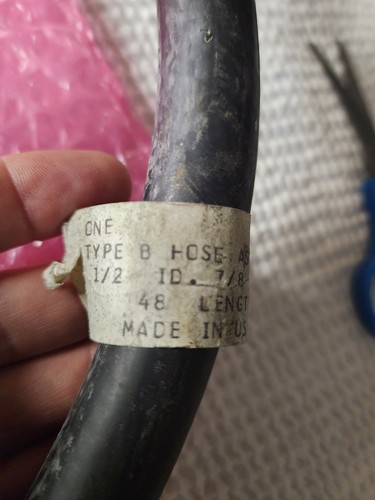 Continental Type-F 1/2" Air Brake Hose Assembly, ID 7/8" Length 48" - Bild 10 von 14