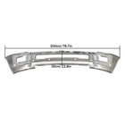 Chrome Bumper Cover Ram 2500 3500 2010-2018 w Sensor Fog Light Holes CH1002405