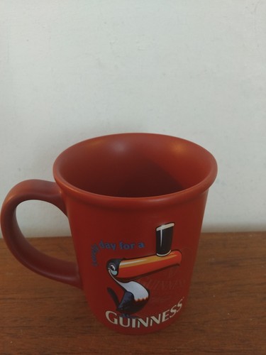 Red Guinness Mug - Lovely Day For A Guinness 12CMS TALL - Picture 8 of 10
