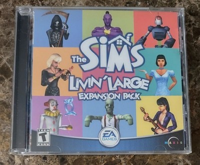 The Sims - Livin' Living Large Add-On Expansion Pack - Windows PC *Ships FREE*